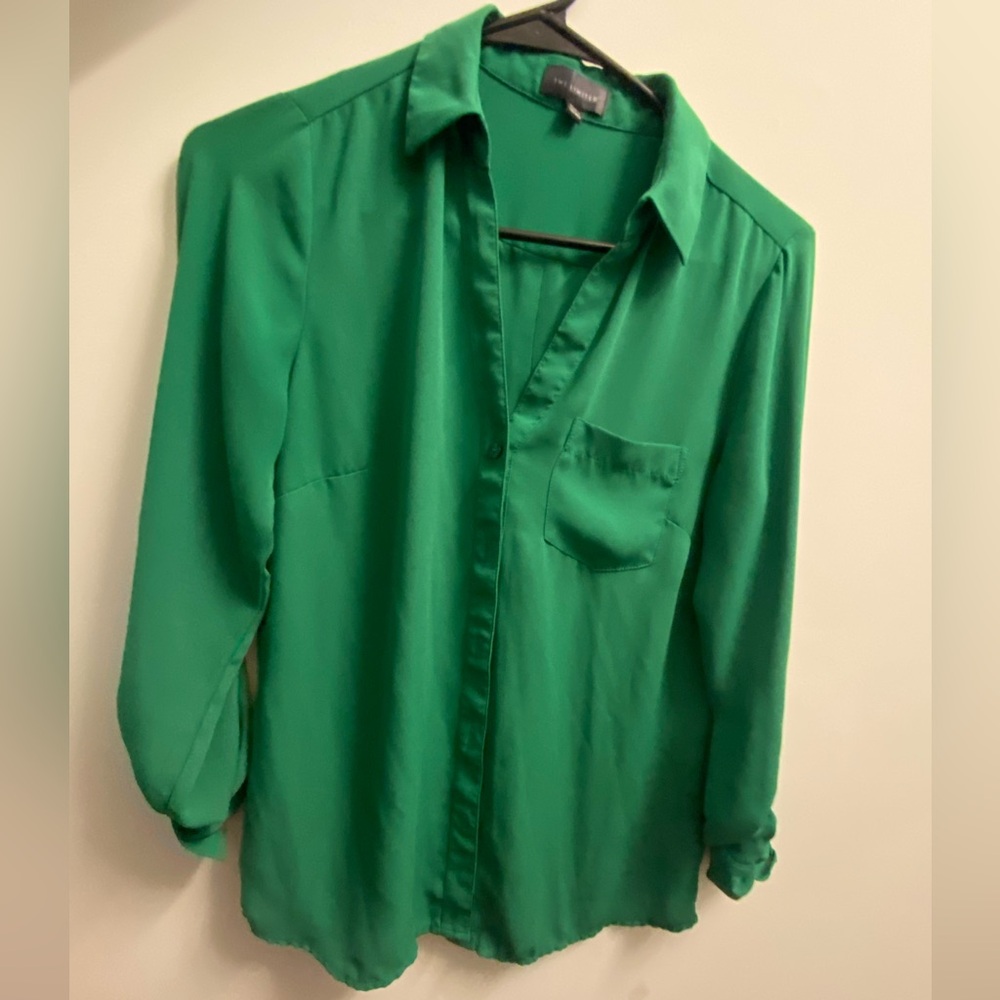The Limited Emerald Blouse